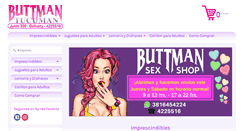 Desktop Screenshot of buttmantucuman.com
